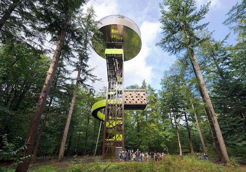 Chalet De Putter In Putten Krachtighuizen Bagian luar foto
